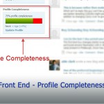 Front End - Profile Completeness
