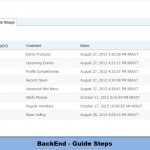 BackEnd - Guide Steps