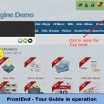FrontEnd-Tour Guide in operation
