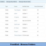 FrontEnd - Browse Folders