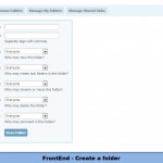FrontEnd - Create a folder
