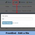 FrontEnd - Edit Files